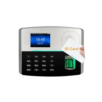 125KHz RFID Card and Biometric Fingerprint Access Control System and Time Attendance with TCP/IP and Battery