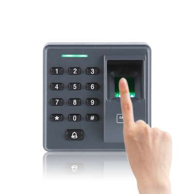 Biometric Fingerprint Reader and Password/ID Card as Slave Reader Support Access Control System Panel FR1300